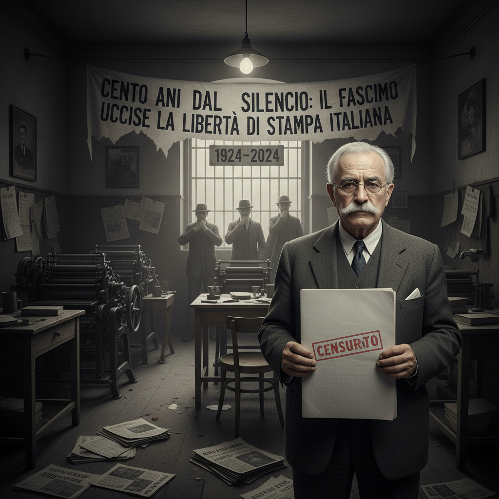 Cento anni dal silenzio: come il fascismo uccise la libertà di stampa italiana