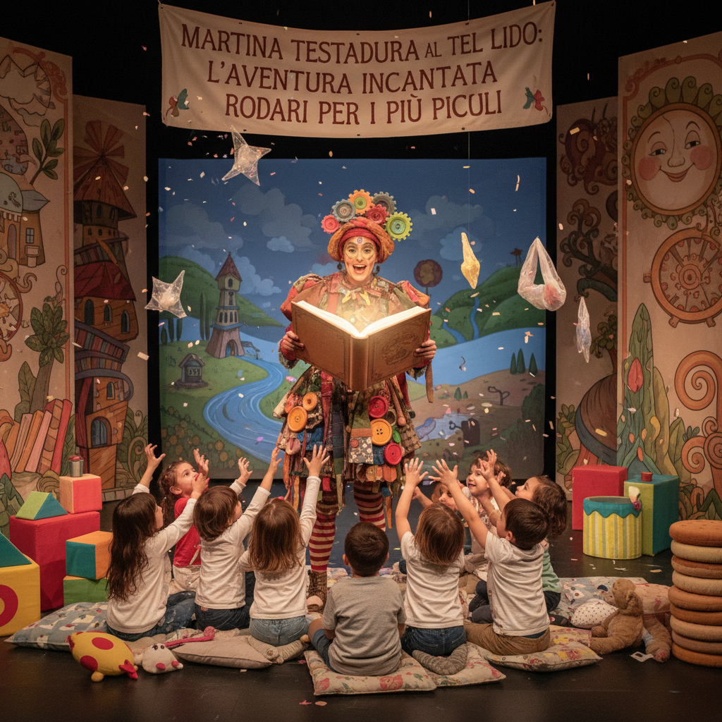 Martina Testadura al Teatro del Lido: l’avventura incantata di Rodari per i più piccoli