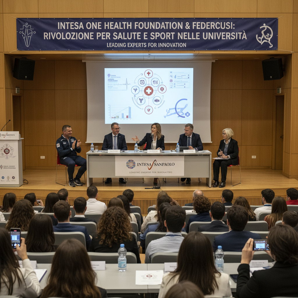 Intesa One Health Foundation e FederCusi: rivoluzione per salute e sport nelle università