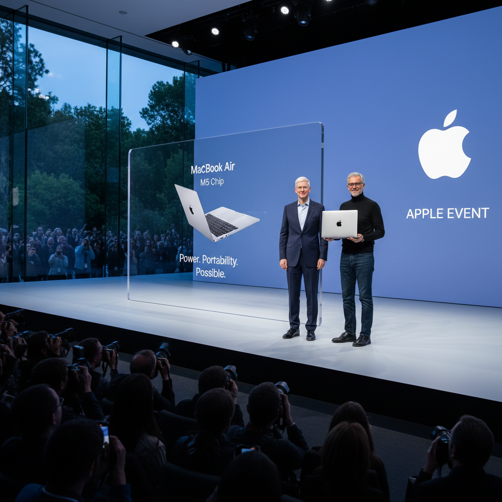 Apple presenta il nuovo MacBook Air con chip M5