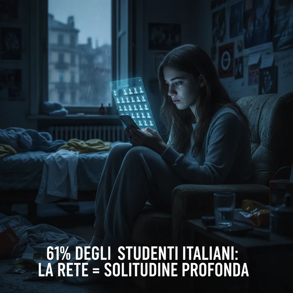 Adolescenti disconnessi: la solitudine nascosta nei social
