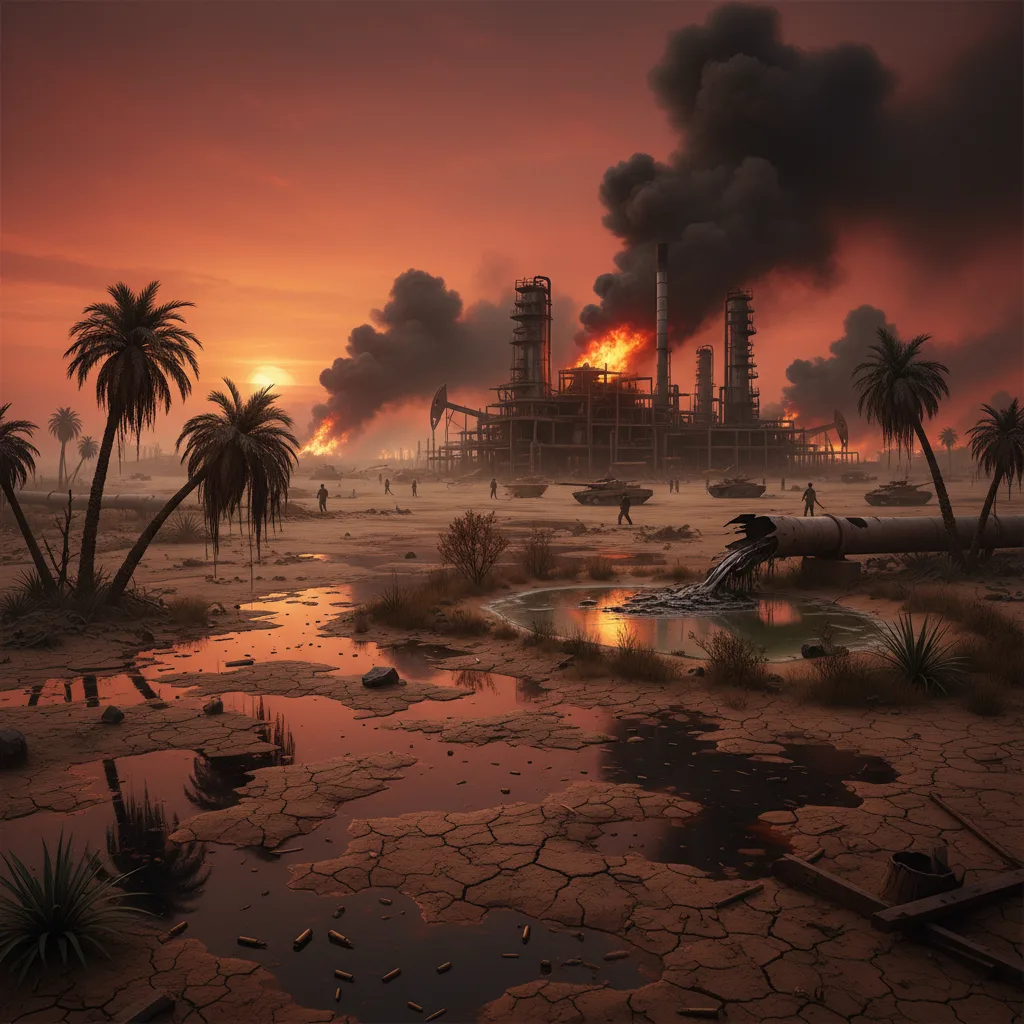 Il Medio Oriente tra petrolio e guerra: quando l’ambiente diventa collaterale del conflitto