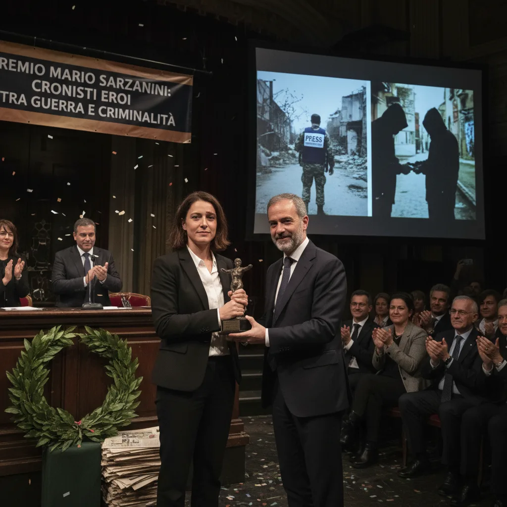 Premio Mario Sarzanini: cronisti eroi tra guerra e criminalità
