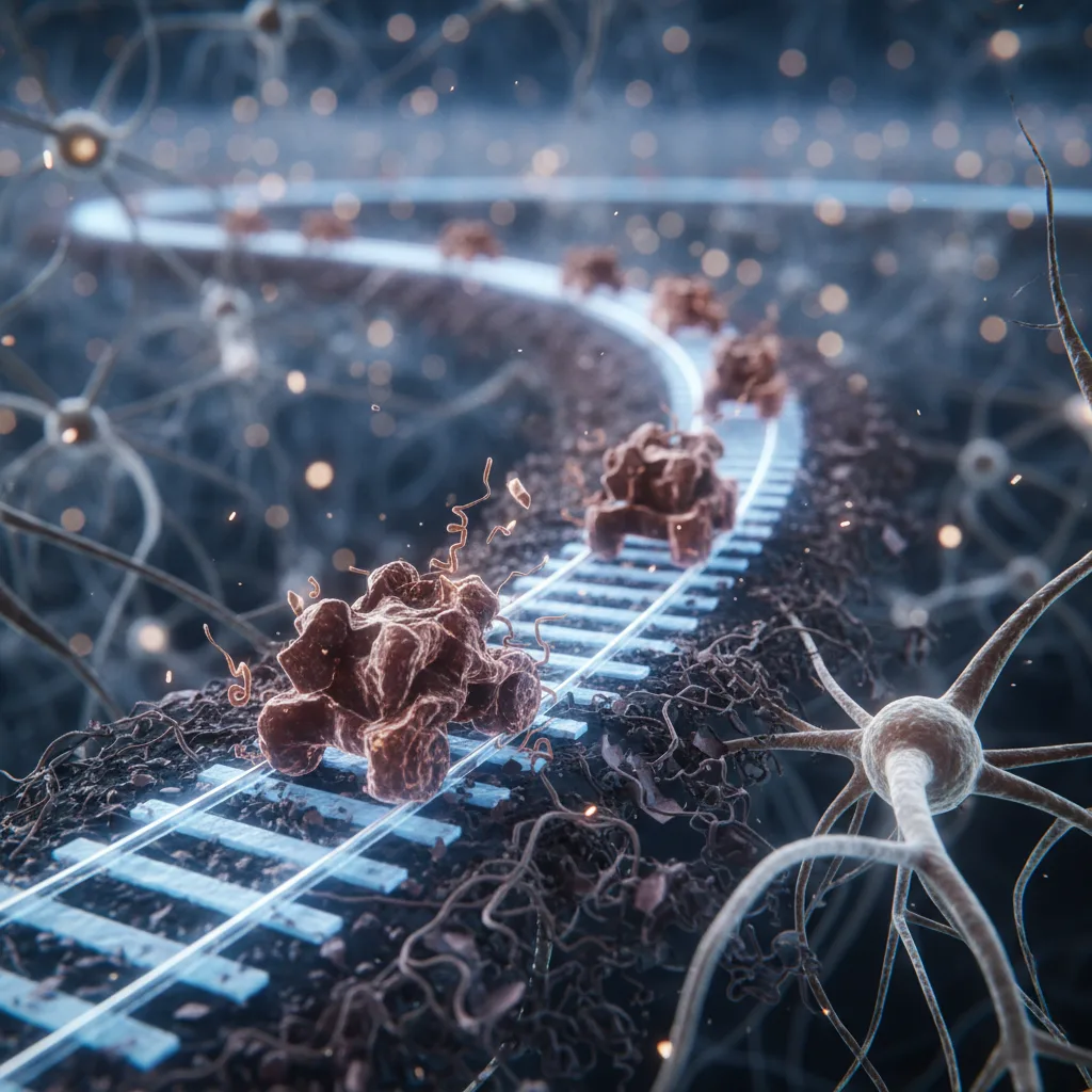 Alzheimer: la proteina tau viaggia lungo i binari neuronali distruggendo il cervello