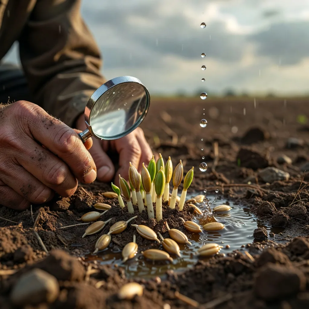 Il rumore della pioggia che risveglia i semi: un segnale vitale per la germinazione