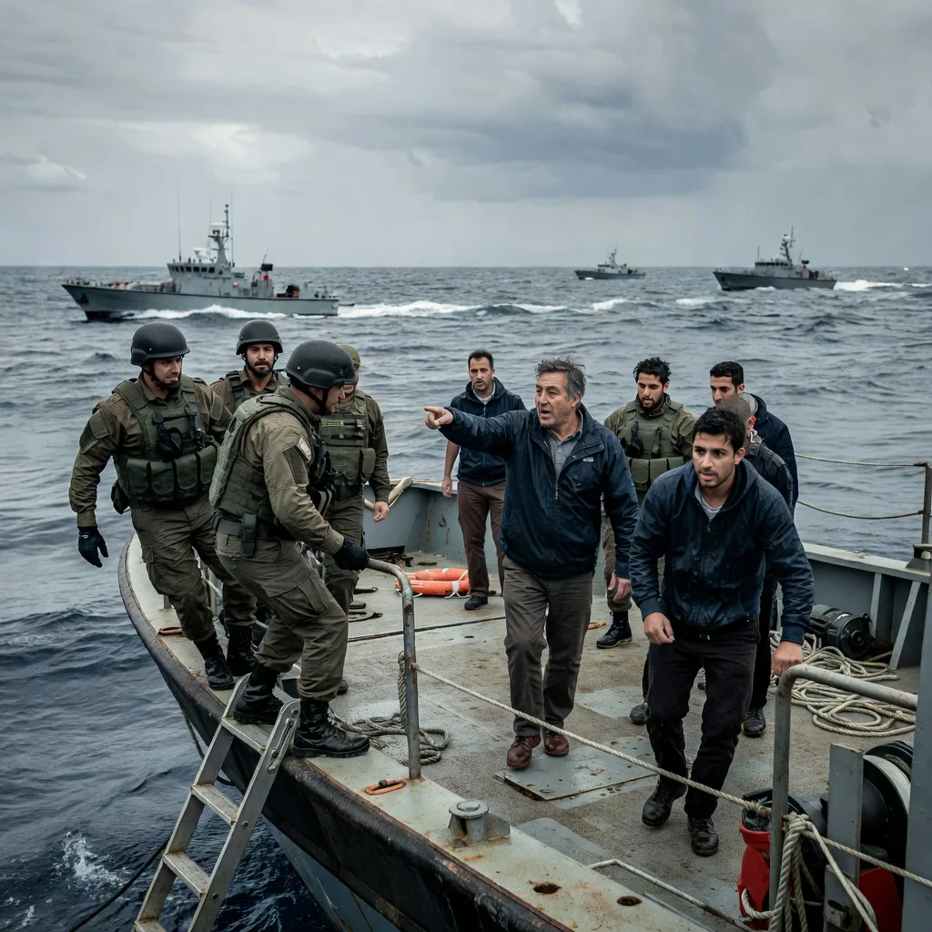 Israele intercetta la Global Sumud Flotilla: un atto di pirateria nel Mediterraneo