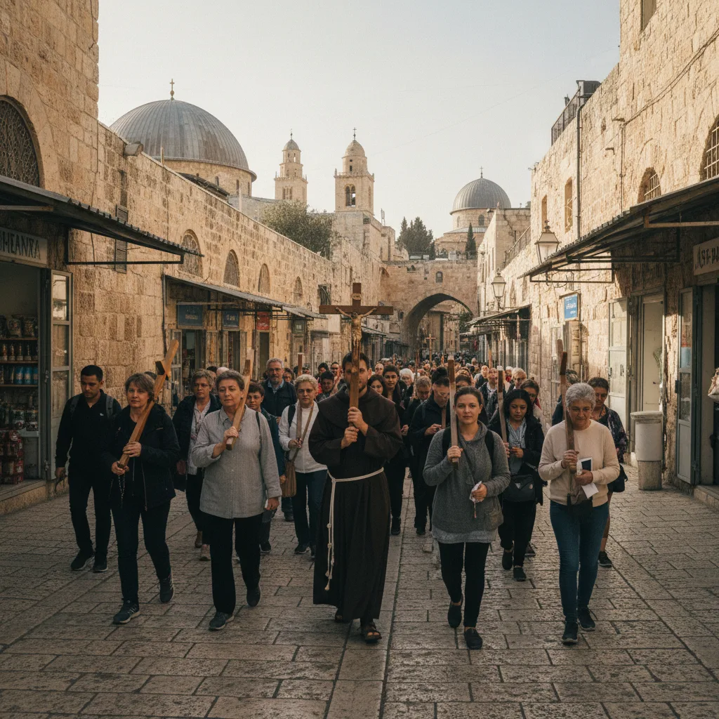 L’importanza della Via Crucis per i cristiani di Gerusalemme