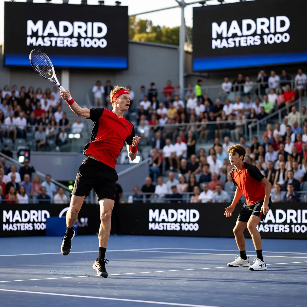 Sinner incanta a Madrid: lezione di tennis a Jodar e spettacolo al tie-break