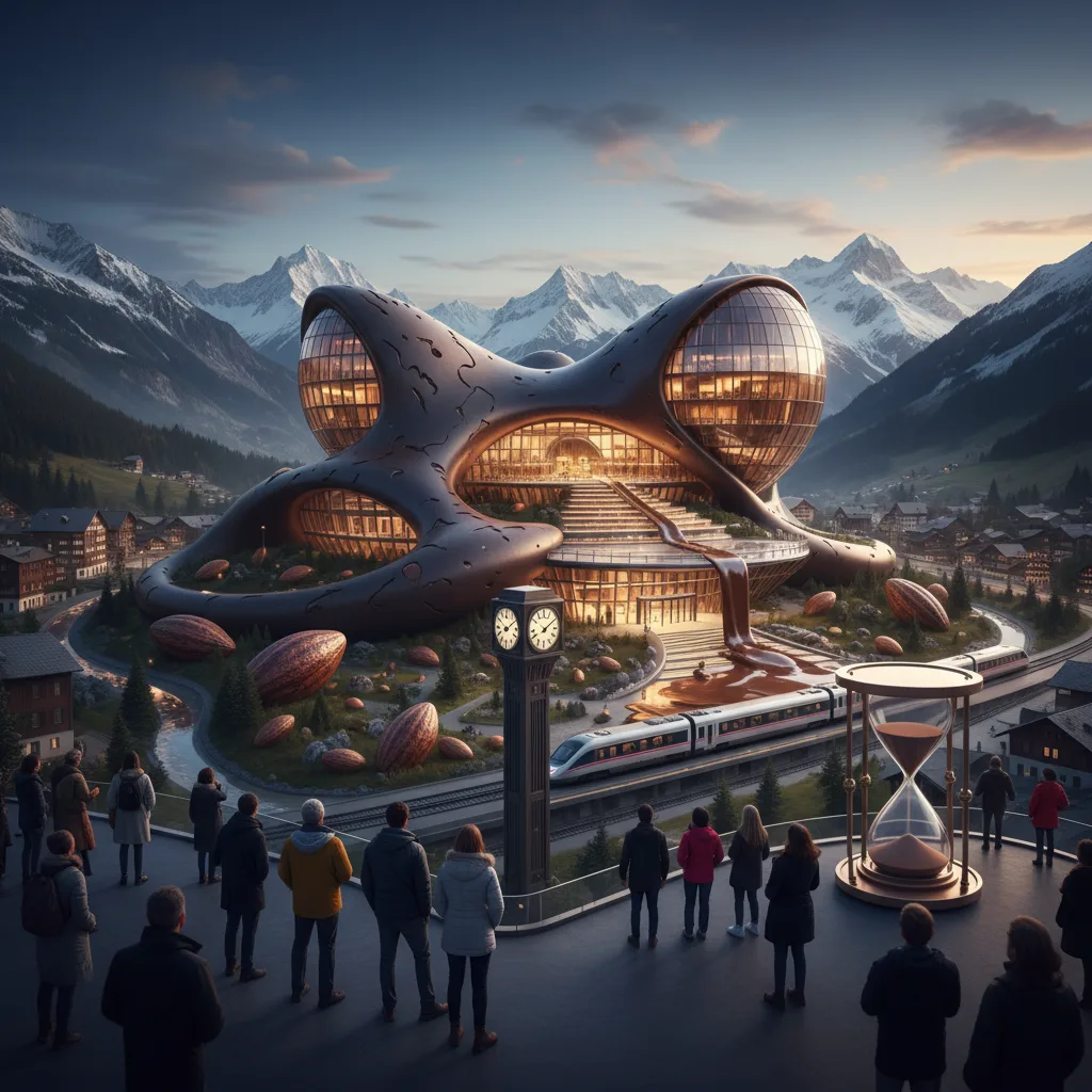 Una nuova destinazione epica per il cioccolato sta arrivando in Svizzera – e il 2030 non arriva mai abbastanza presto