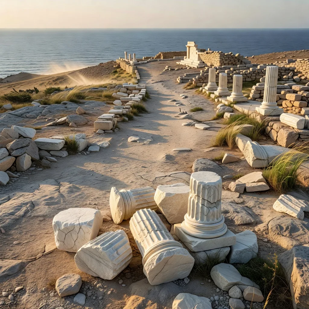 Delos, l’isola sacra delle Cicladi tra mito, rovine e luce