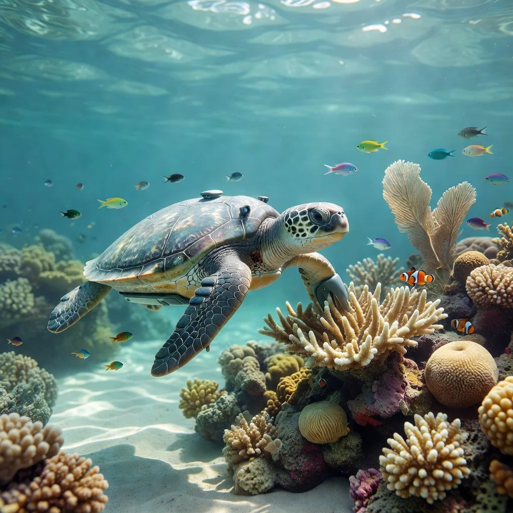 La tartaruga robotica di Evan che protegge l’oceano