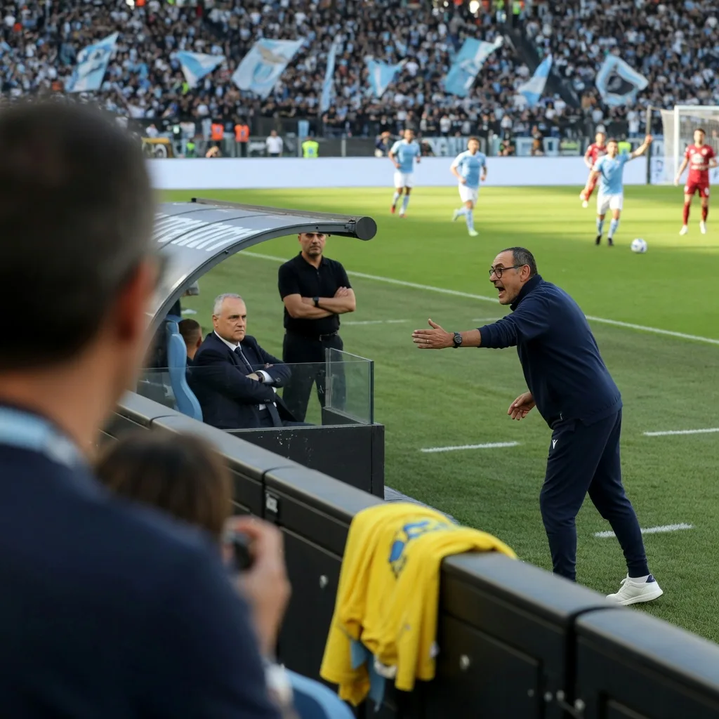 Lotito frena Sarri e valuta un allenatore dall’estero