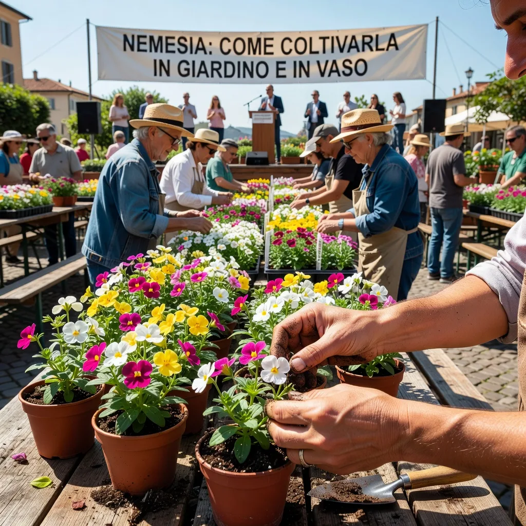Nemesia: come coltivarla in giardino e in vaso