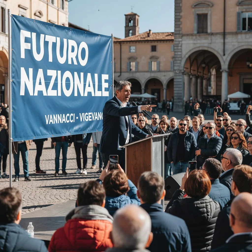 Vigevano accende Vannacci: Futuro Nazionale prova a pesare nel centrodestra