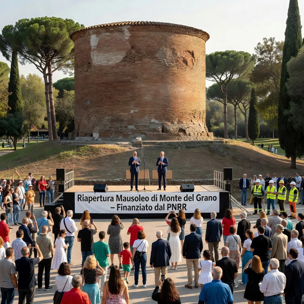 Mausoleo di Monte del Grano, il Quadraro riscopre un gioiello di Roma antica