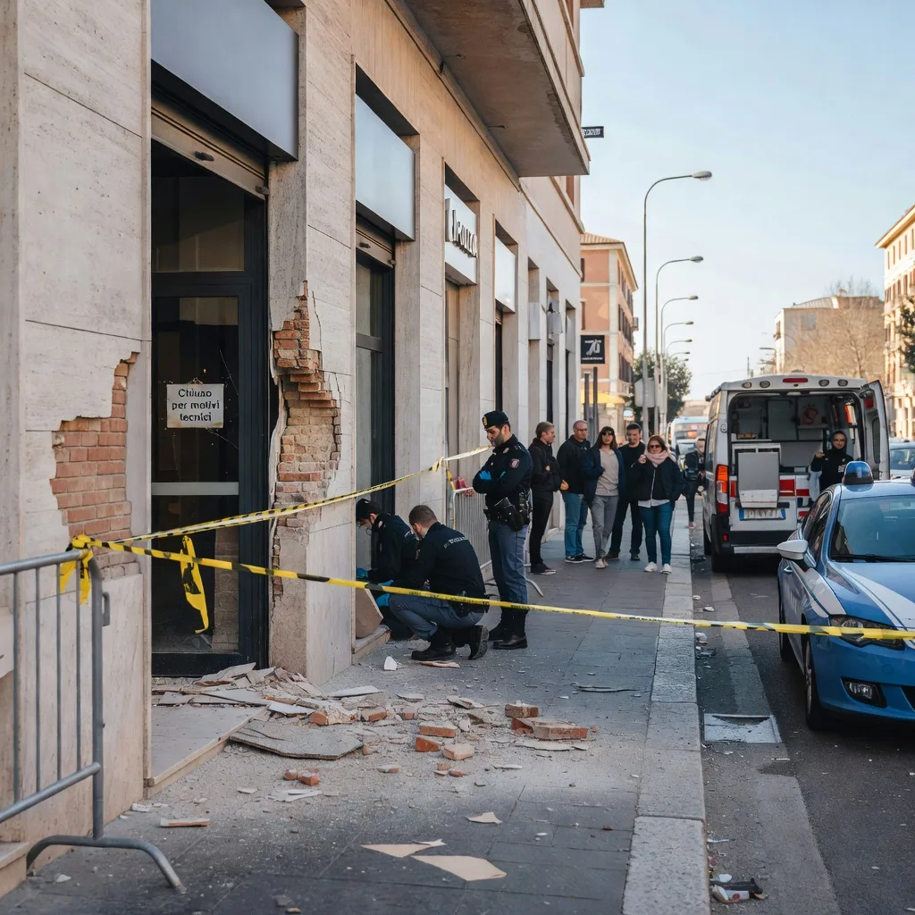 Rapina in banca a Ostiense, il colpo da 125mila euro orchestrato nella notte