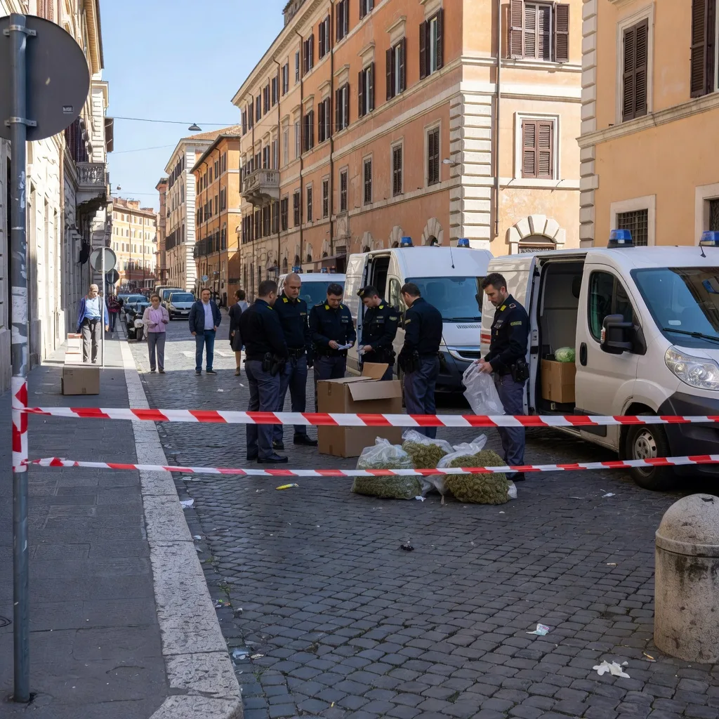 Roma, smantellata una rete di spaccio gestita dalla Spagna